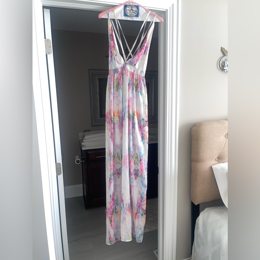 Oh my love long maxi dress size small